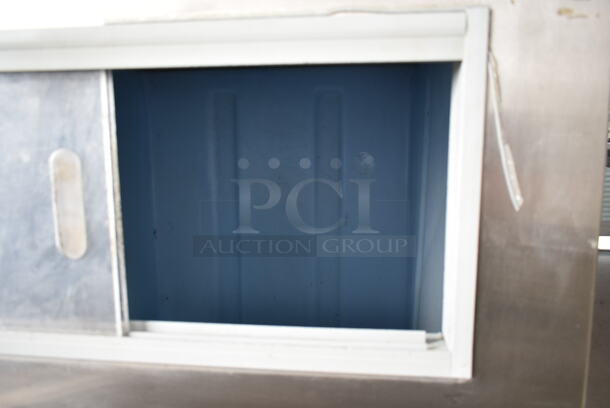 Manitowoc SY0854A Stainless Steel Commercial Ice Machine Head on Manitowoc B750 Stainless Steel Commercial Ice Bin. 208-230 Volts, 1 Phase. - Image 5 of 10