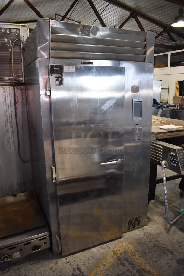 Traulsen TPCTH Stainless Steel Commercial Roll In Rack Blast Chiller w/ Metal Pan Rack on Commercial Casters. 115 Volts, 1 Phase. 48.5x35x91. Cannot Test - Unit Was Previously Hardwired - Image 3 of 6