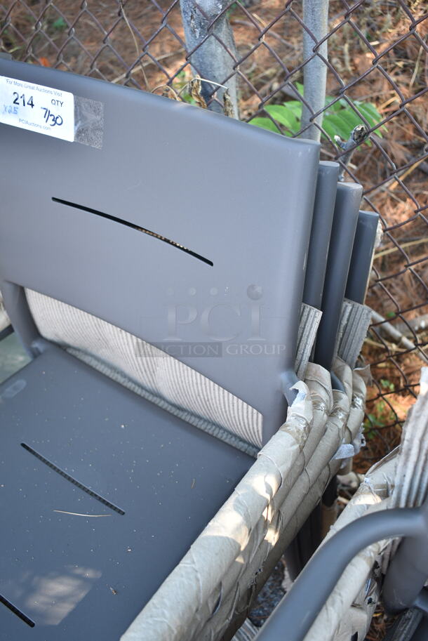 25 BRAND NEW! BFM Seating PH901CBZ Hampton Brown Outdoor Dining Height Chair w/ Arm Rests. 25 Times Your Bid! - Image 6 of 6
