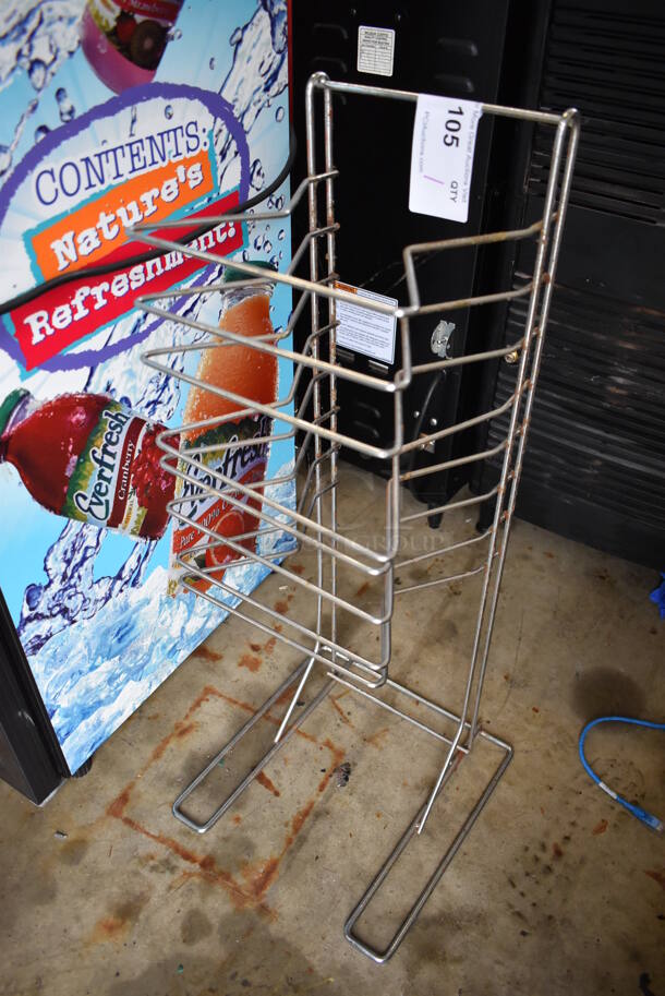 Metal Countertop Pizza Pan Rack. 12x13x28 - Image 2 of 3