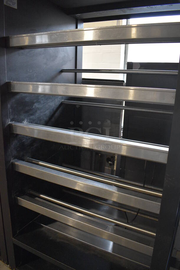 Metal Commercial Floor Style Bakery Bagel Display Transport Rack on Commercial Casters. 38.5x34x76 - Image 4 of 4