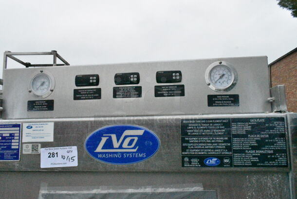 LVO FL14E Stainless Steel Commercial Floor Style Pot and Pan Washer. 460 Volts, 3 Phase. - Image 5 of 12