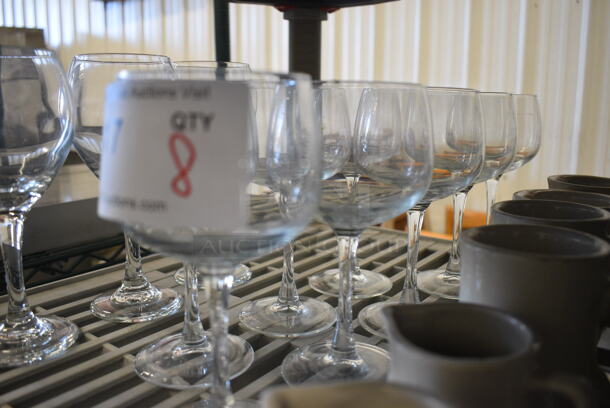8 Wine Glasses. 3.5x3.5x7. 8 Times Your Bid! - Image 3 of 3