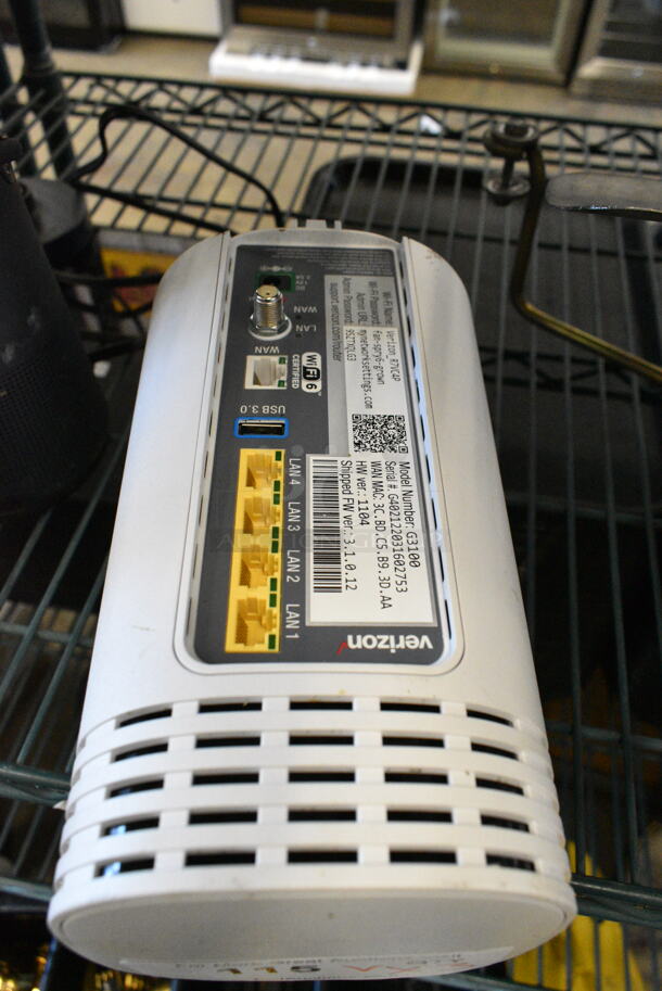 3 Items Including Verizon G3100 Router, 2 Speakers. 3 Times Your Bid!  - Image 3 of 8