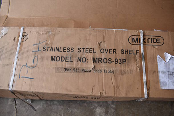 BRAND NEW IN BOX! Mix Rite MROS-93P Stainless Steel Shelf. Stock Picture Used As Gallery Picture - Image 2 of 5