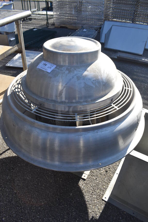 Metal Commercial Rooftop Mushroom Exhaust Fan. 40x40x33
