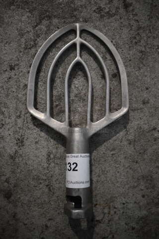 Hobart A20-12B Metal Commercial 20 Quart Paddle Attachment for Mixer. 7x2.5x13