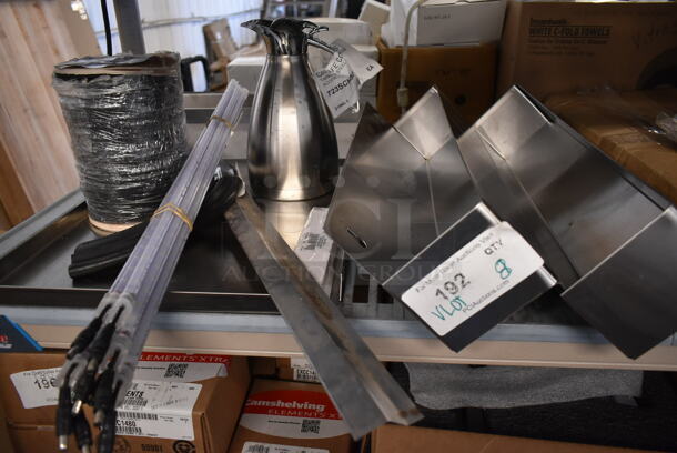 BRAND NEW SCRATCH AND DENT! Lot of Various Items Including 176S14B1 Stelo S14B1 Stemware Attachment for 14