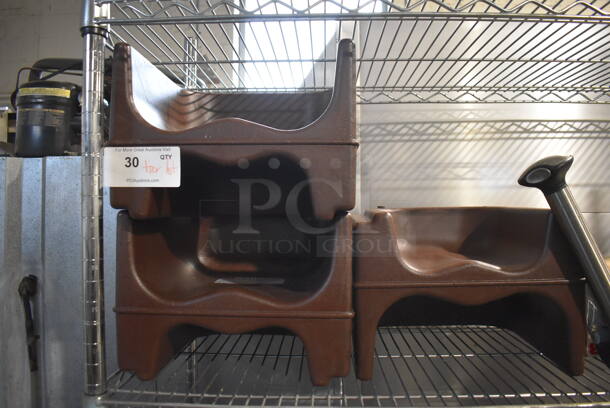 ALL ONE MONEY! Tier Lot of Various Items Including 3 Brown Booster Seats and Bags - Image 2 of 4