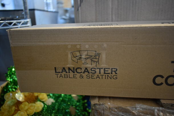BRAND NEW SCRATCH AND DENT! Box of 8 Lancaster Table & Seating 164TCOLRD425 Table Base Column & Rod. - Image 5 of 6