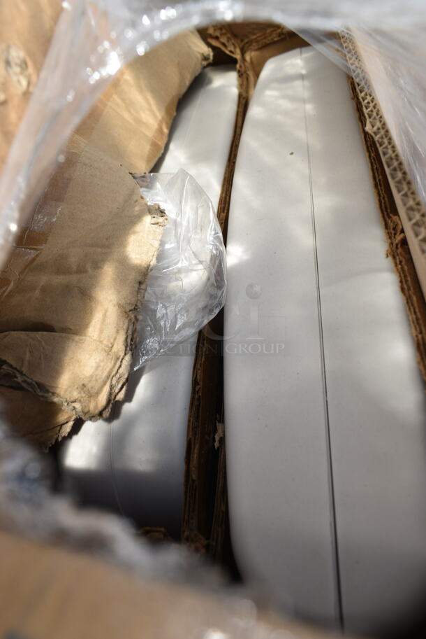 PALLET LOT of 15 BRAND NEW Boxes Including 2 Box 485UJ20NEON Choice 20" Neon Extra-Long Assorted Unwrapped Straw - 2000/Case, 346WSNSM Choice Medium Weight White Wrapped Plastic Spork, Straw, and Napkin Kit - 1000/Case, 129MCR32B Choice 32 oz. Black Round Microwavable Heavy Weight Container with Lid 7 1/4" - 150/Case, 760DOMELID16 Choice 12-22 oz. Translucent Cold Cup Dome Lid with Opening - 1000/Case. 15 Times Your Bid!  - Image 7 of 11