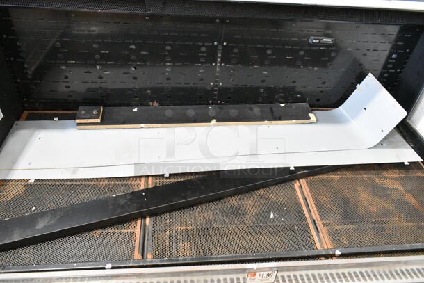 Killion PFW-74-43-48-V-N-MOBILE Metal Commercial Grab N Go Open Merchandiser on Commercial Casters. 208/230 Volts.  - Image 4 of 5