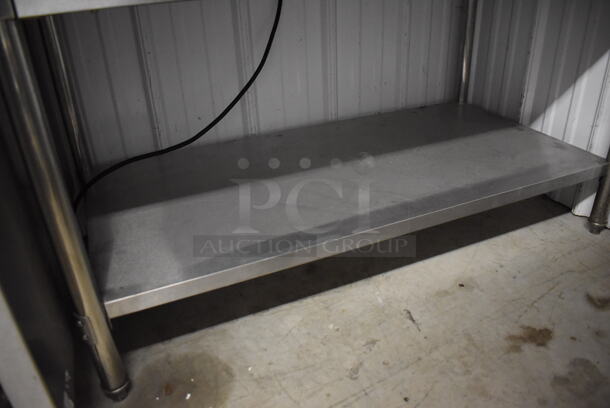 Avantco Stainless Steel Commercial Electric Powered 3 Bay Steam Table w/ Cutting Board and Under Shelf. 43x30x34. Tested and Working! - Image 6 of 6