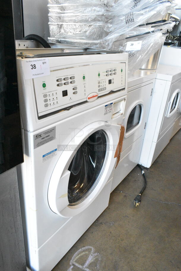 BRAND NEW SCRATCH AND DENT! Speed Queen Front Load Combo Washer and Dryer. 120/208-240 Volts.  - Image 7 of 7