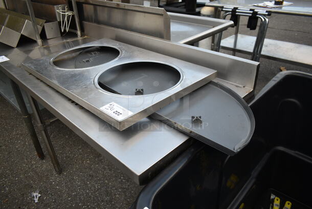 ALL ONE ONEY! Lot of Metal Adaptor Plate for Warmer and Gray Panel - Image 2 of 4