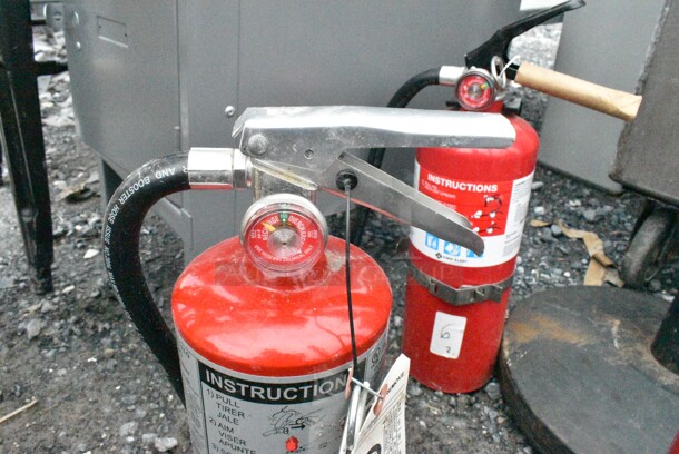 4 Various Fire Extinguishers Including 1 Wet Chemical and 3 Dry. 4 Times Your Bid! Buyer Must Pick Up - We Will Not Ship This Item. - Image 10 of 12