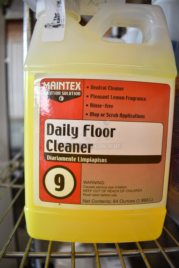 4 Maintex Daily Floor Cleaner Jugs. 4 Times Your Bid! - Image 2 of 2