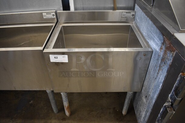 Krowne Model 18-24 Stainless Steel Commercial Insulated Ice Bin. 24x18.5x32.5.