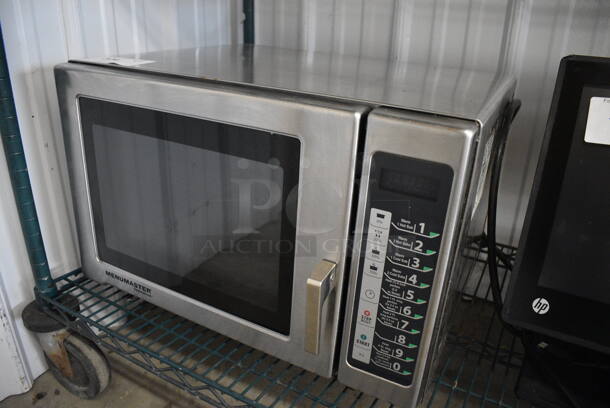 Menumaster Stainless Steel Commercial Countertop Microwave Oven. 21.5x19x14 - Image 2 of 4