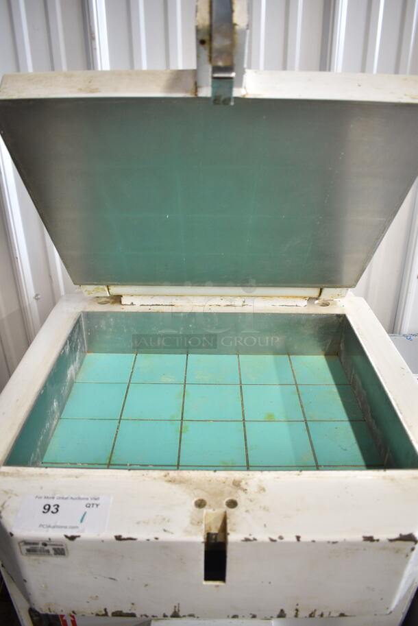 Novapan SA20PZ Metal Commercial Floor Style Dough Divider on Dolly w/ Commercial Casters. 220 Volts, 3 Phase.  - Image 3 of 6