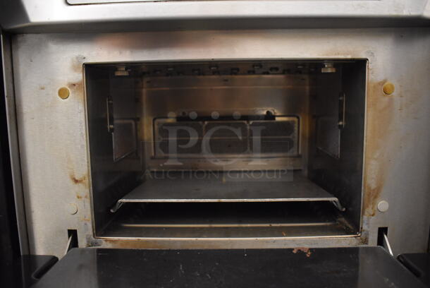 2010 Merrychef 402S Series V4 Stainless Steel Commercial Countertop Electric Powered Rapid Cook Oven. 208/240 Volts, 1 Phase. 23x27.5x23 - Image 6 of 9