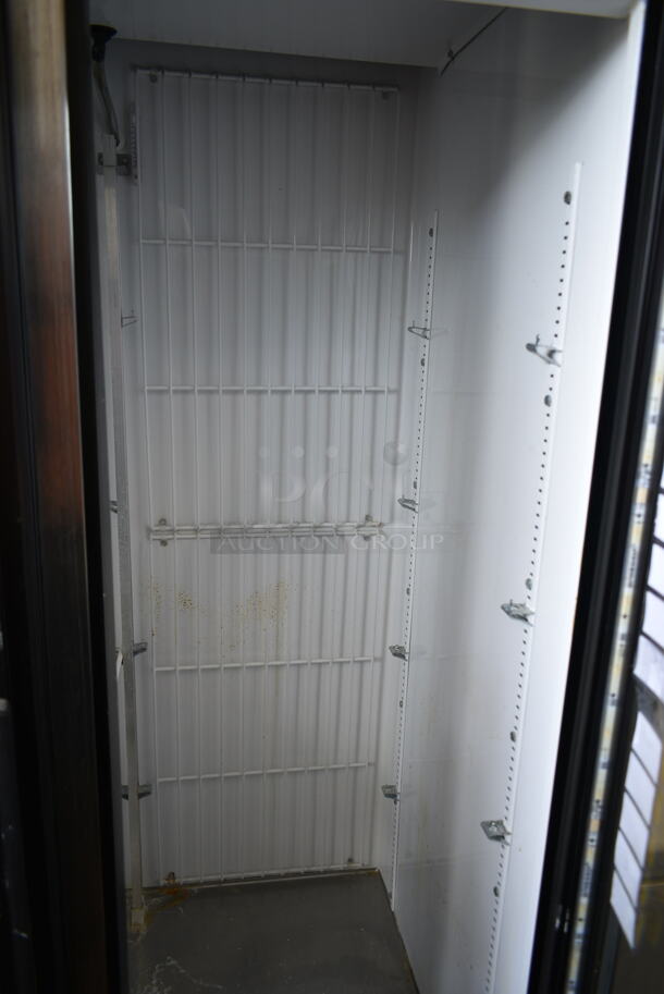 2015 True GDM-35F-LD Metal Commercial 2 Door Reach In Freezer Merchandiser w/ Poly Coated Racks. 115 Volts, 1 Phase. Tested and Powers On But Does Not Get Cold - Image 3 of 5