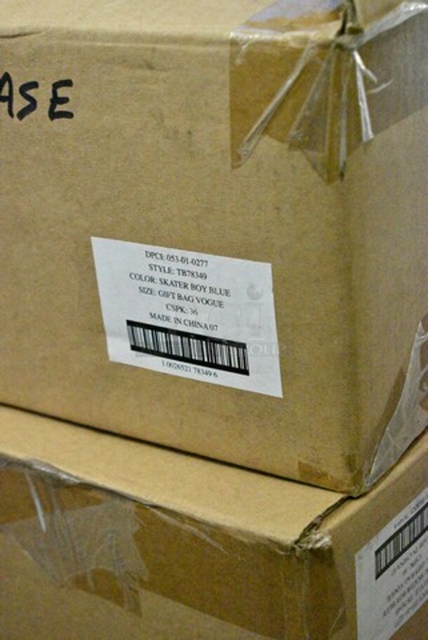 PALLET LOT of 22 BRAND NEW Boxes Including 29501 2 Cup Drink Carrier, Bell Marque Napkins, ClearView MealMaster Microwaveable Containers, 2 Boxes Wish 60209A Hand Sanitizer, Gift Bag Vogue, 4558022022 32 oz Iced Tea Cups, Pacific Blue 10440 Dispenser, 37410KWHITE Foam White Trays. 22 Times Your Bid!  - Image 7 of 12