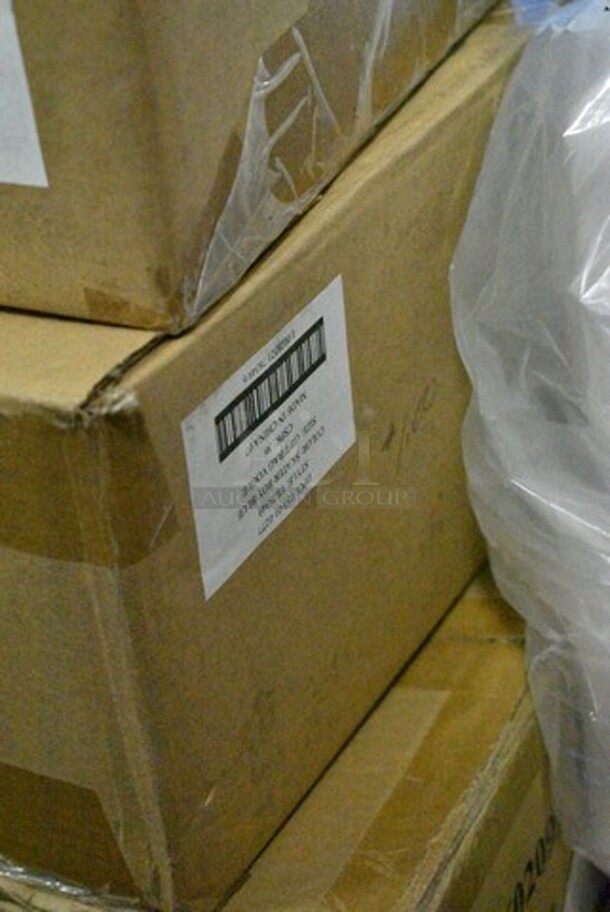 PALLET LOT of 22 BRAND NEW Boxes Including 29501 2 Cup Drink Carrier, Bell Marque Napkins, ClearView MealMaster Microwaveable Containers, 2 Boxes Wish 60209A Hand Sanitizer, Gift Bag Vogue, 4558022022 32 oz Iced Tea Cups, Pacific Blue 10440 Dispenser, 37410KWHITE Foam White Trays. 22 Times Your Bid!  - Image 8 of 12