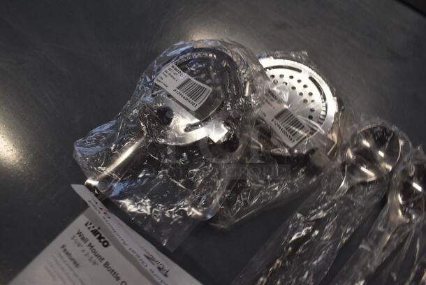 ALL ONE MONEY! Lot of 6 BRAND NEW! Items; 3 Long Spoons, 2 Strainers and Wall Mount Bottle Opener - Image 3 of 6