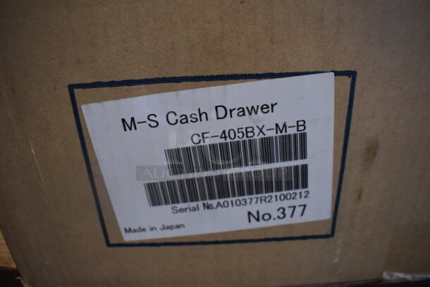 BRAND NEW IN BOX! Metal Cash Drawer. 16x16.5x4 - Image 4 of 4