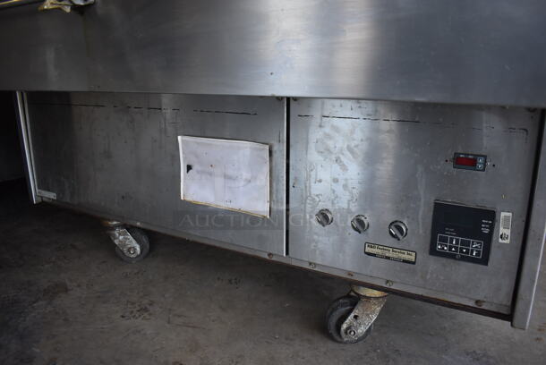 2 Middleby Marshall PS360S-2 Stainless Steel Commercial Floor Style Conveyor Pizza Oven on Commercial Casters. 92x45x82. 2 Times Your Bid! - Image 6 of 7