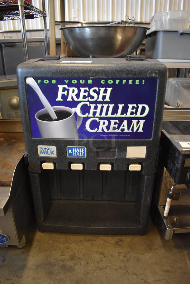 CreaMiser 400 Metal Countertop Dairy Dispenser. 110 Volts, 1 Phase. 21x16x29. Tested and Working!