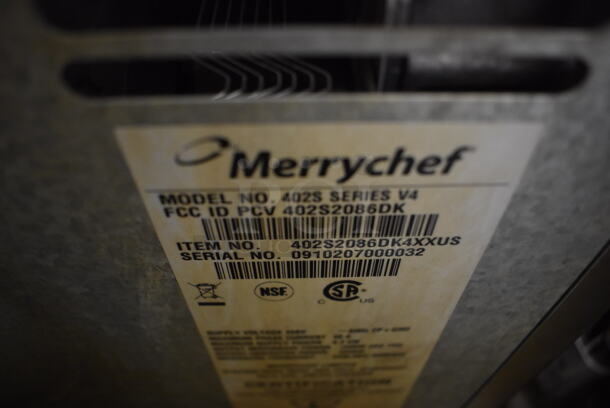 Merrychef 402S Series V4 Stainless Steel Commercial Countertop Electric Powered Rapid Cook Oven. 208/240 Volts, 1 Phase. 23x31x23 - Image 5 of 5