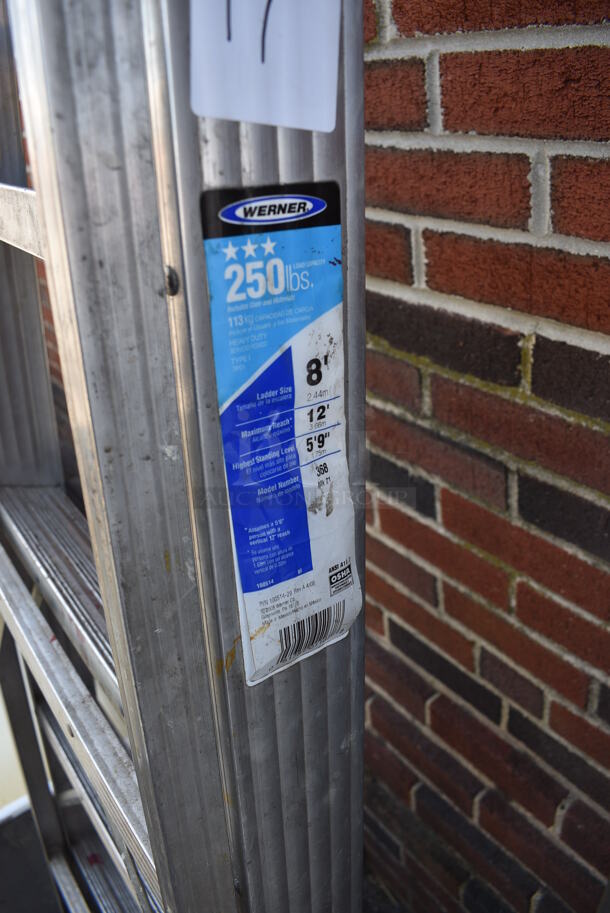 Werner 8' 250 Pound Capacity Ladder - Image 5 of 5