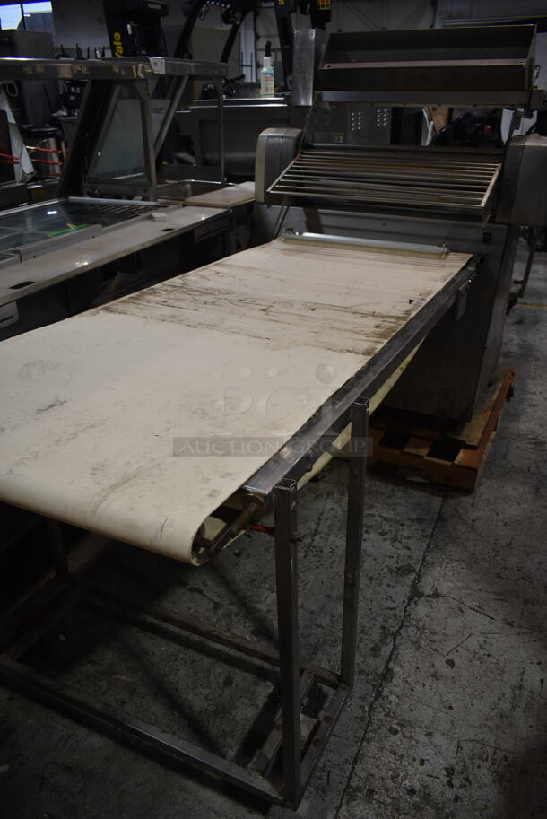Seewer Rondo SMK 64 Metal Commercial Floor Style Reversible Dough Sheeter. 240 Volts, 1 Phase.  - Image 6 of 8