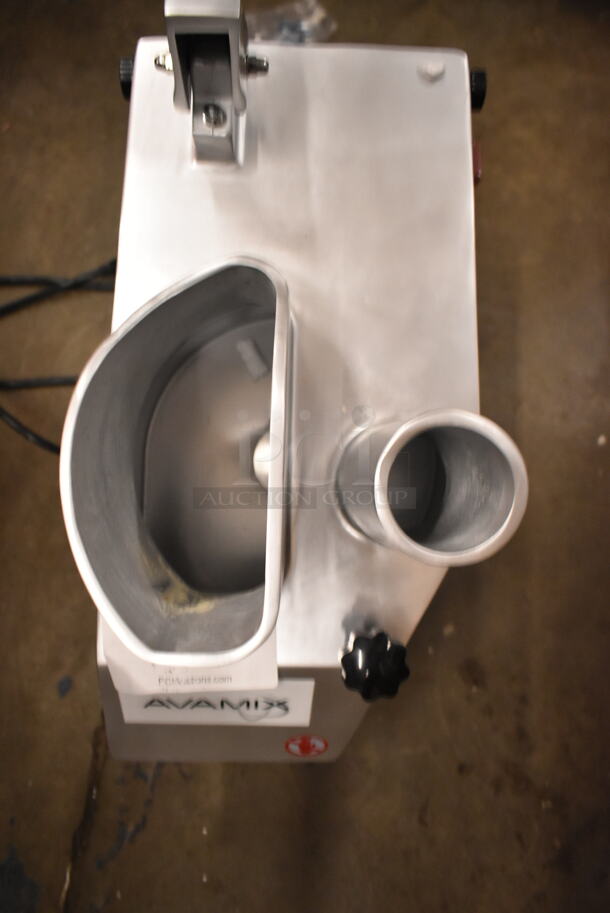 BRAND NEW SCRATCH AND DENT! AvaMix 177CFP5D Metal Commercial Countertop Food Processor. 120 Volts, 1 Phase. Tested and Working! - Image 5 of 7
