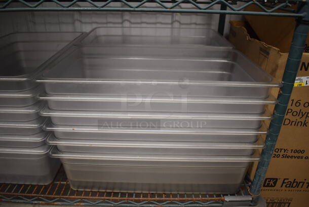 ALL ONE MONEY! Lot of Poly Drop In Bins and Lids; 7 Lids, 7 1/1x4 and 18 1/1x6 - Image 5 of 5