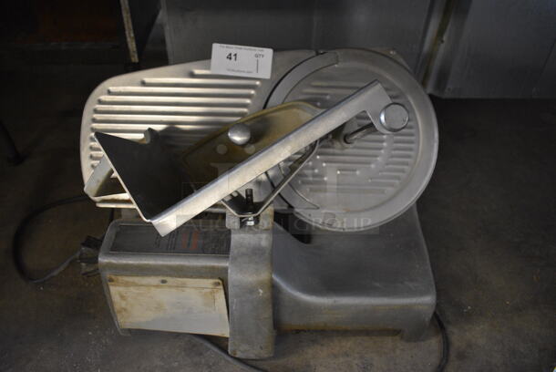 Hobart Stainless Steel Commercial Countertop Meat Slicer. 25x22x20. Tested and Does Not Power On