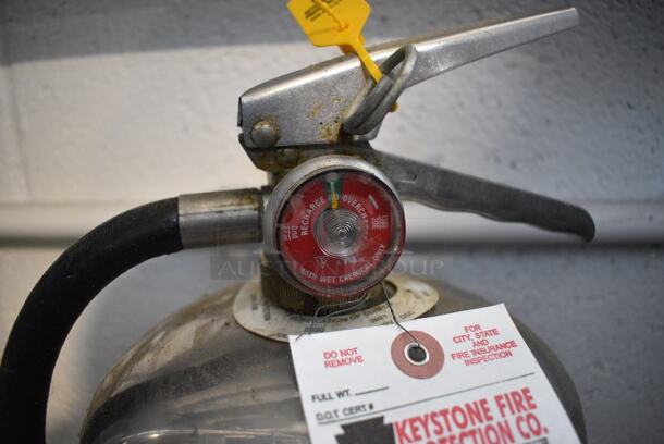 Buckeye Wet Chemical Fire Extinguisher. 6.5x7.5x19 - Image 3 of 4