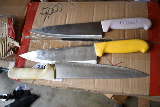 60 SHARPENED Stainless Steel Knives Including Chef Knives. 60 Times Your Bid!  - Image 5 of 8