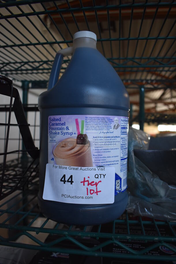 ALL ONE MONEY! Tier Lot of Various Items Including Metal Drop In, Wok, Salted Caramel Fountain Shake Syrup - Image 4 of 6