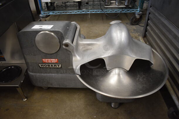 Hobart 8131 D Metal Commercial Countertop Buffalo Chopper w/ S Blade. 208 Volts, 3 Phase. 32x24x17.5