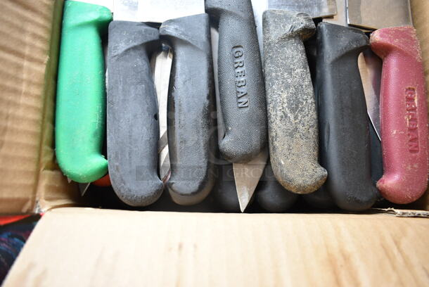 60 SHARPENED Stainless Steel Knives Including Chef Knives. 60 Times Your Bid!  - Image 2 of 8