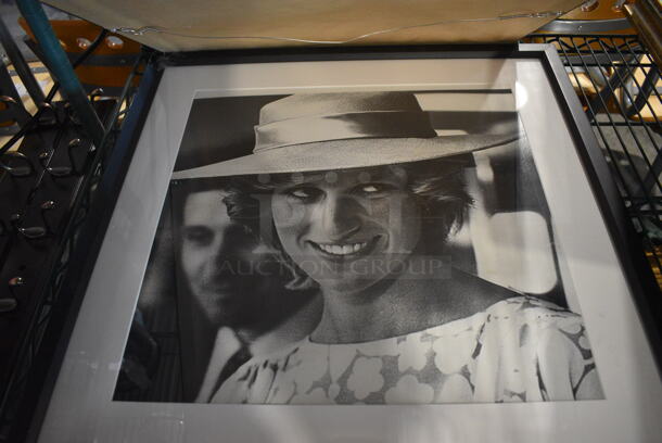 6 Various Framed Pictures Including Audrey Hepburn and Statue. Includes 20x1x26. 6 Times Your Bid! - Image 7 of 7