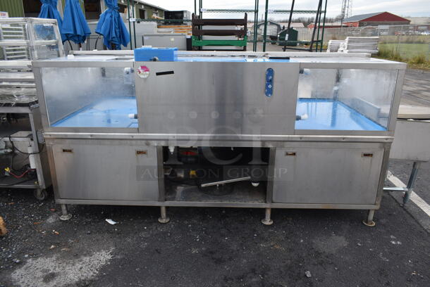 Stark 8' LOBSTER TANK Stainless Steel Commercial Floor Style Aquarium / Fish Tank. 115/220 Volts, 1 Phase. - Image 3 of 12