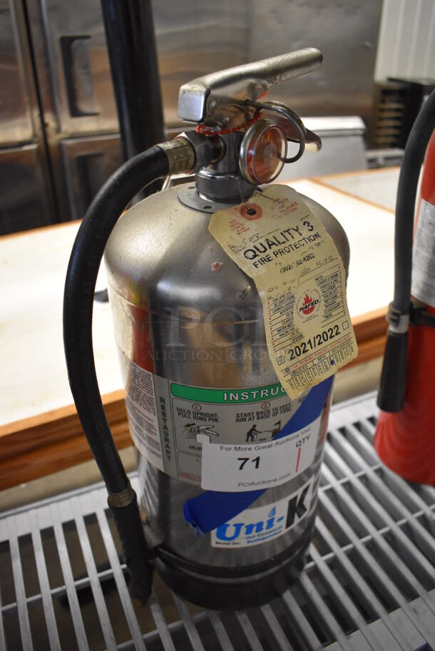 Wet Chemical Fire Extinguisher. 7x9x19. Buyer Must Pick Up - We Will Not Ship This Item.  - Image 3 of 5