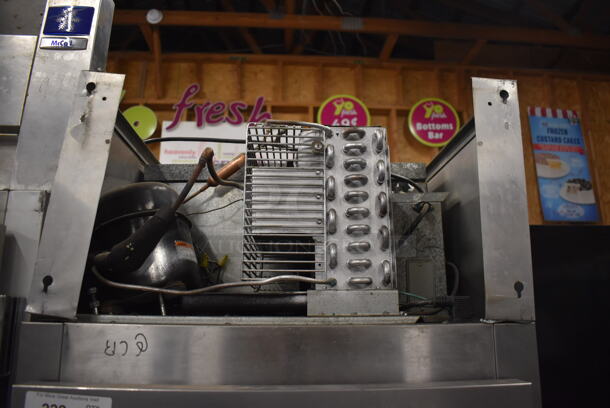 Victory VR-1 Stainless Steel Commercial Single Door Reach In Cooler. 115 Volts, 1 Phase. 27x34x78. Tested and Working! - Image 6 of 6