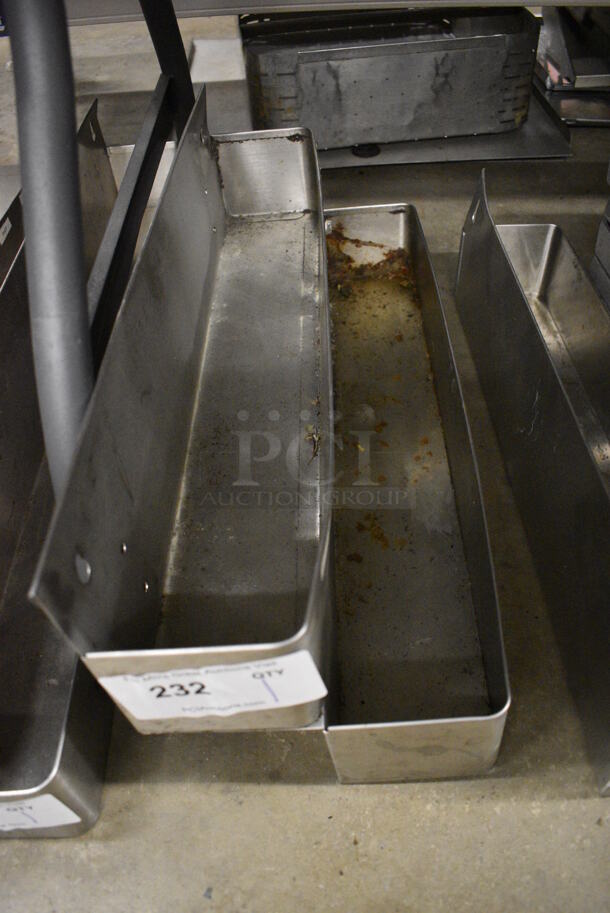 Stainless Steel Double Speed Well. 32x8x9.5 - Image 2 of 3