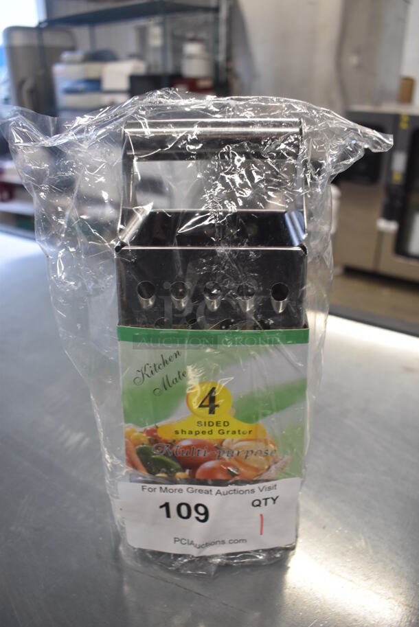 BRAND NEW! Winco Metal Grater. 4x3x9.5 - Image 1 of 3
