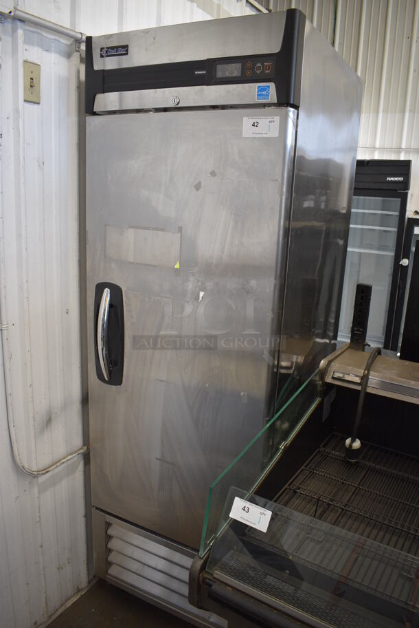 Kool Star KSR23-S ENERGY STAR Stainless Steel Commercial Single Door Reach In Cooler on Commercial Casters. 115 Volts, 1 Phase. 28x31x84. Tested and Powers On But Does Not Get Cold - Image 2 of 6